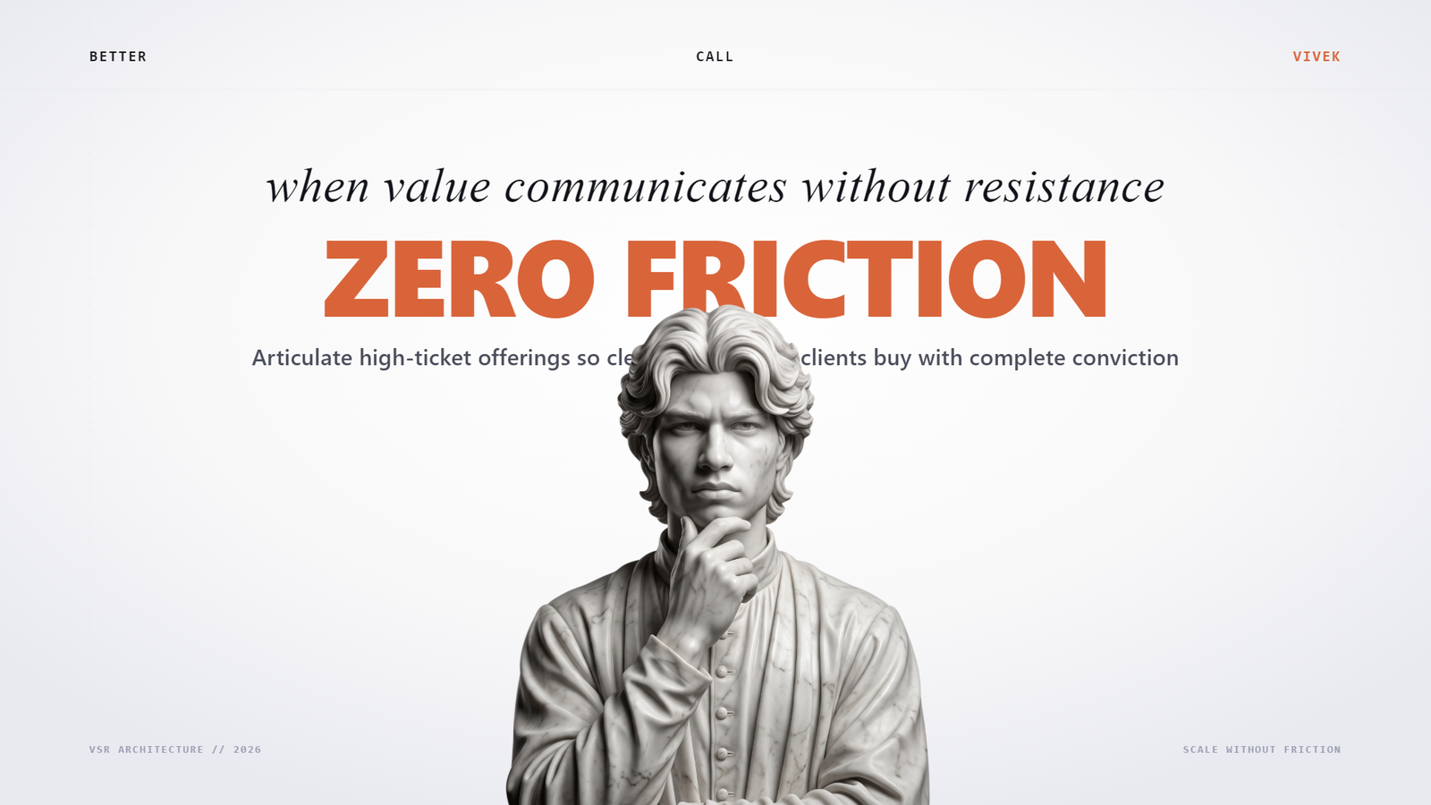 The Clarity-to-Conversion Framework
