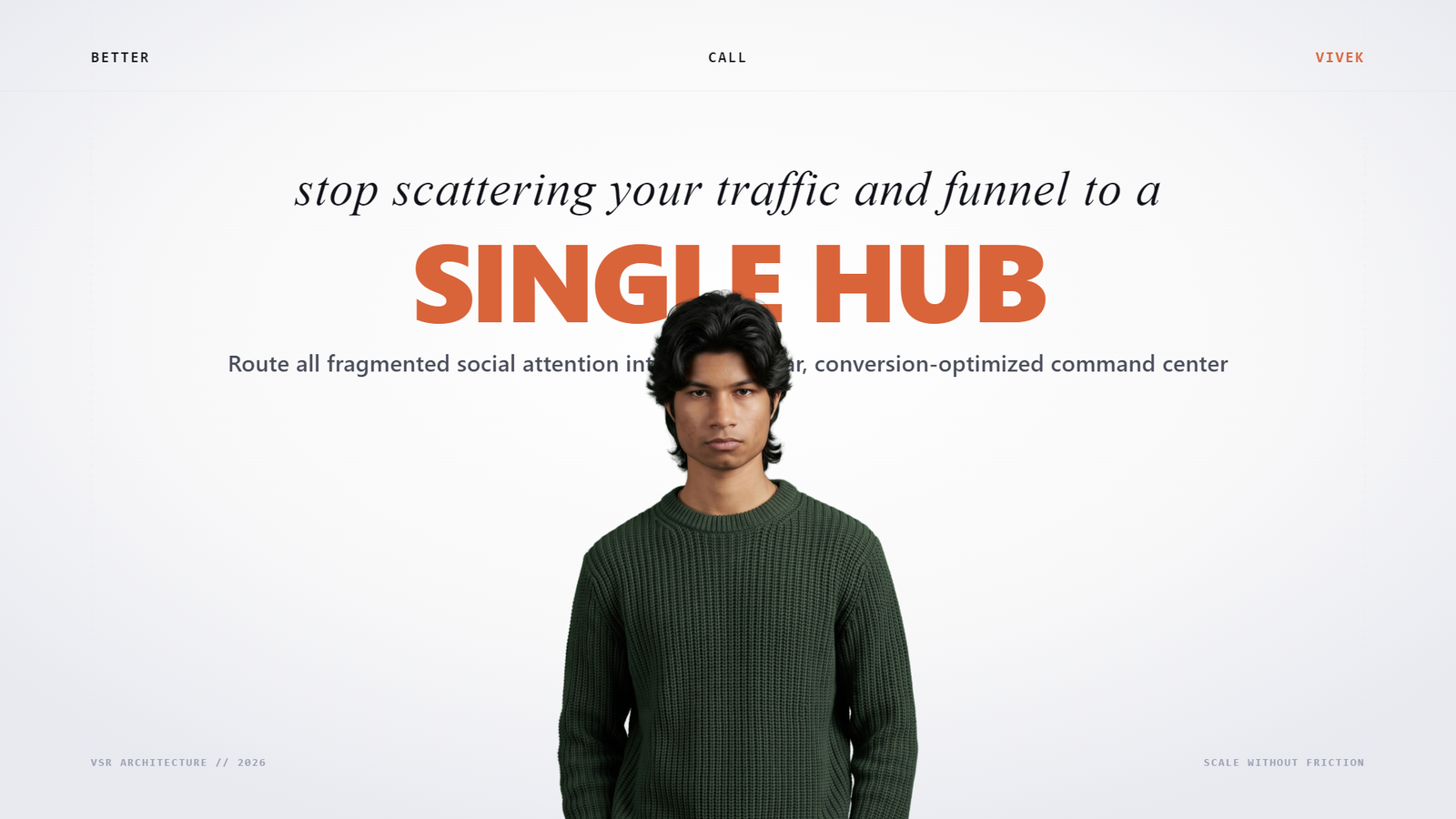 Single Destination Architecture