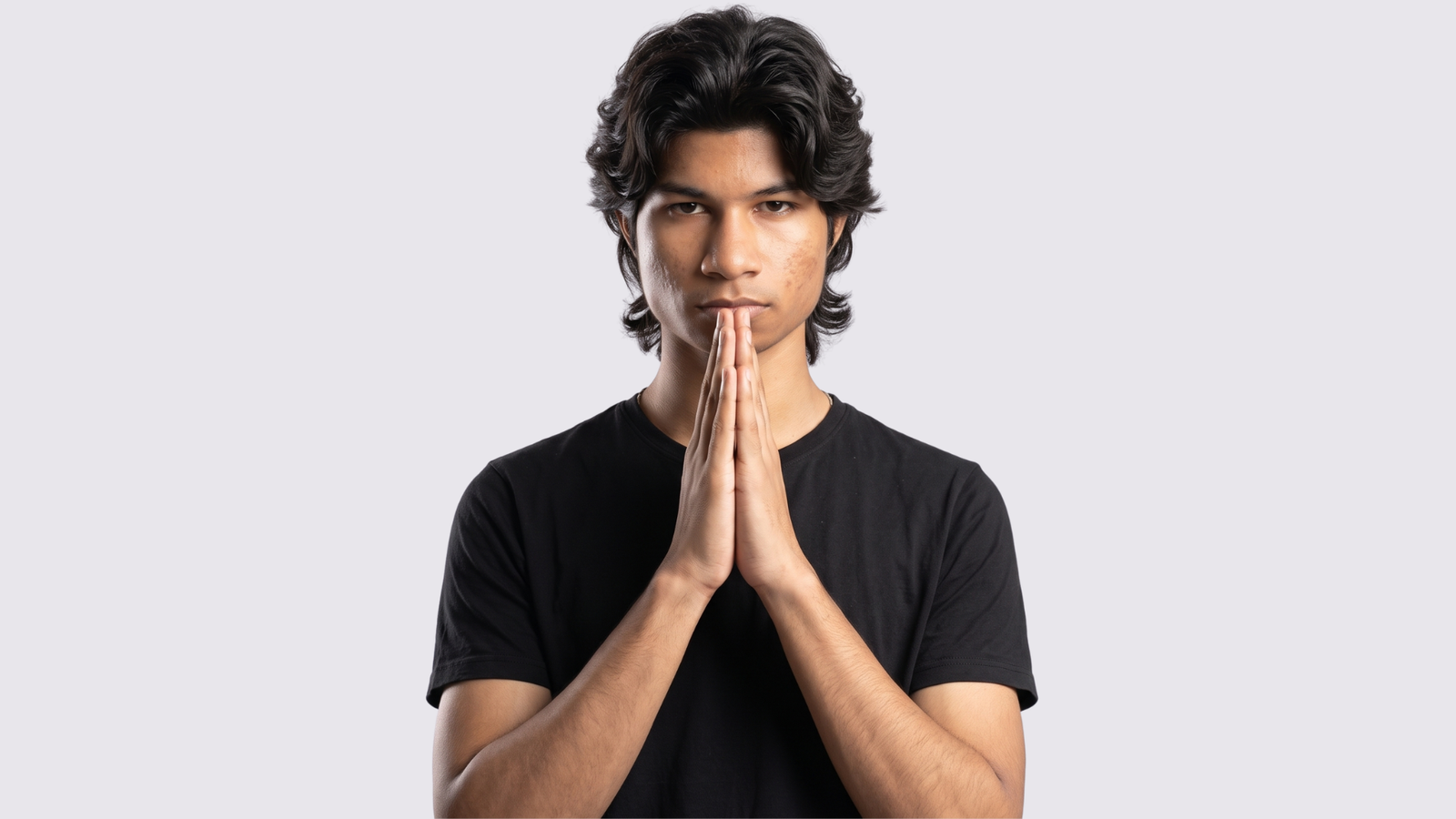Vivek Namaste Pose
