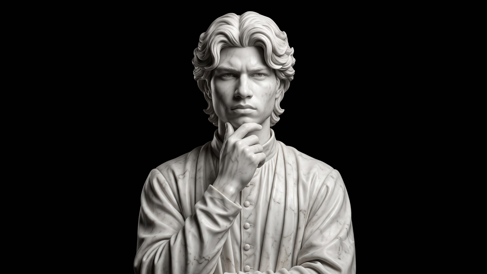 Studio Renaissance Marble Bust